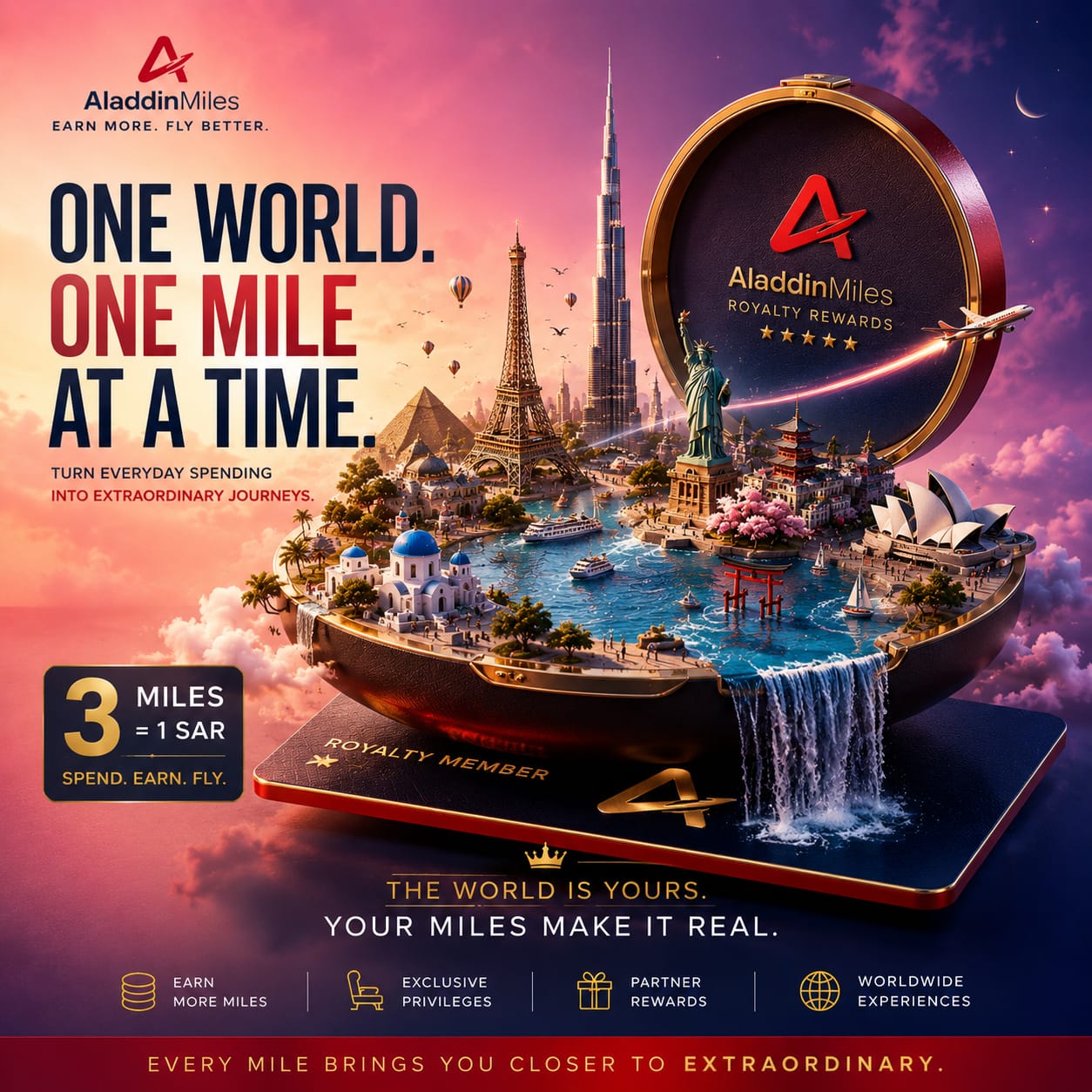 AladdinMiles world